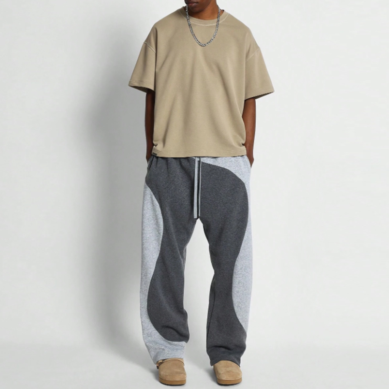 hongfeng offers straight leg sweatpants with a comfortable and stylish loose fit design.